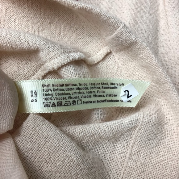 Free People Sleeveless Summer Minidress Size Large - Picture 6 of 7